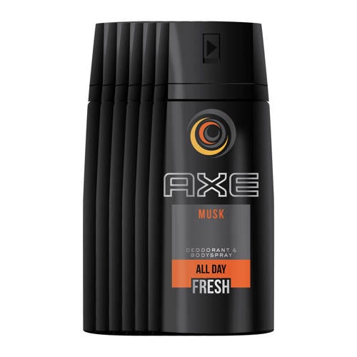 Axe Musk Deodorant 6X150 Ml Bodyspray axe kopen in de aanbieding