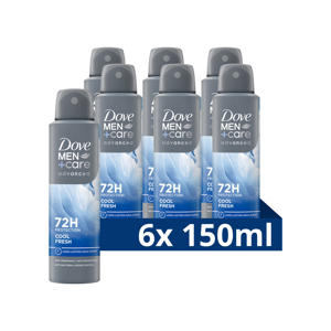 Cool Fresh Anti-Transpirant Deodorant Spray - 6 x 150 ml - voordeelverpakking