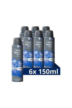 Cool Fresh Anti-Transpirant Deodorant Spray - 6 x 150 ml - voordeelverpakking