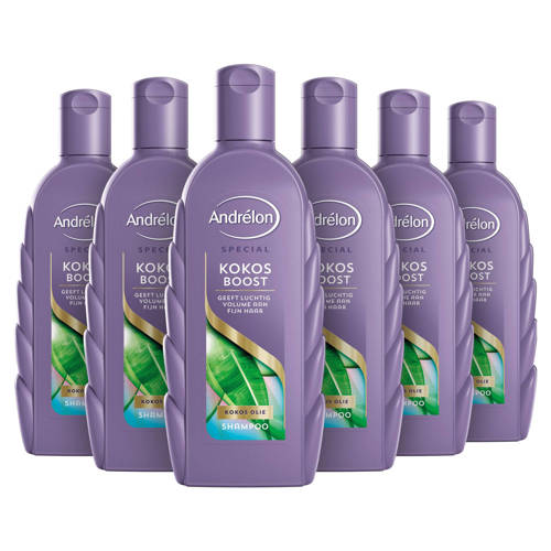 Andrelon Special Kokos Boost Shampoo 6X300 Ml andrelon kopen in de aanbieding Andrelon Special Kokos Boost Shampoo 6X300 Ml andrelon kopen in de aanbieding