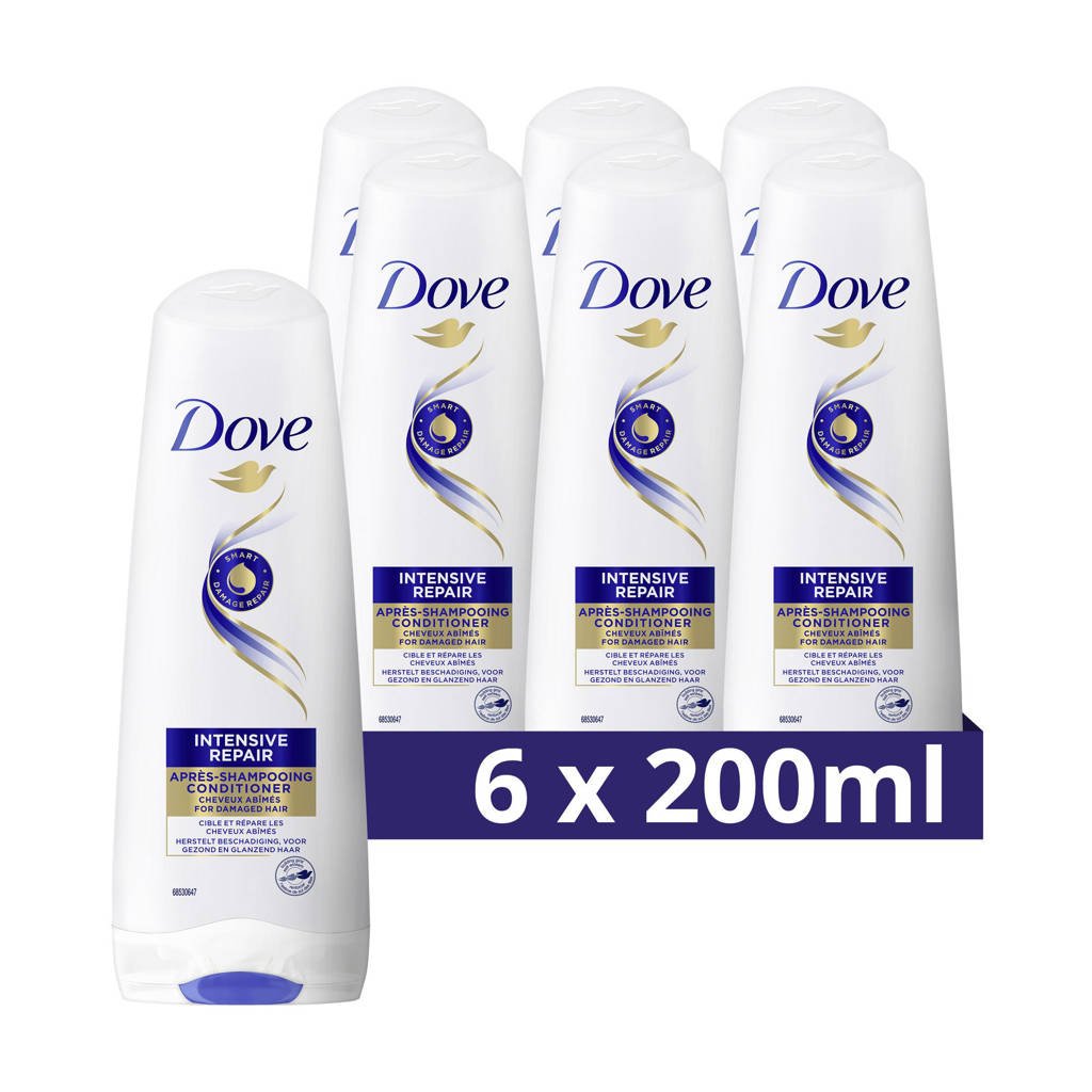 Dove Intense Repair conditioner - 6 x 200 ml - voordeelverpakking