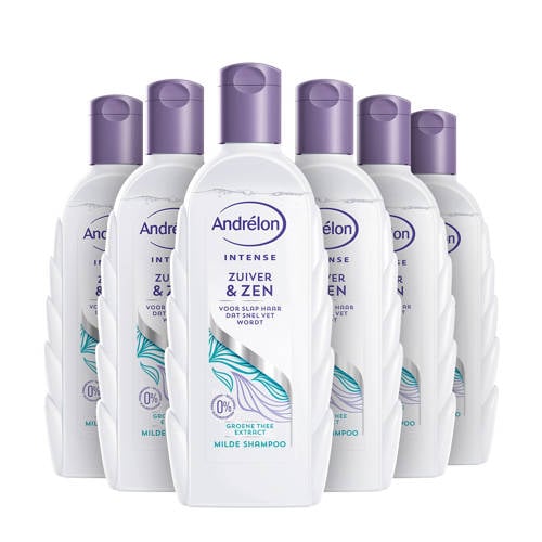 Andrelon Intense Natuurlijk Puur Zuiver Zen Shampoo 6X300 Ml andrelon kopen in de aanbieding Andrelon Intense Natuurlijk Puur Zuiver Zen Shampoo 6X300 Ml andrelon kopen in de aanbieding