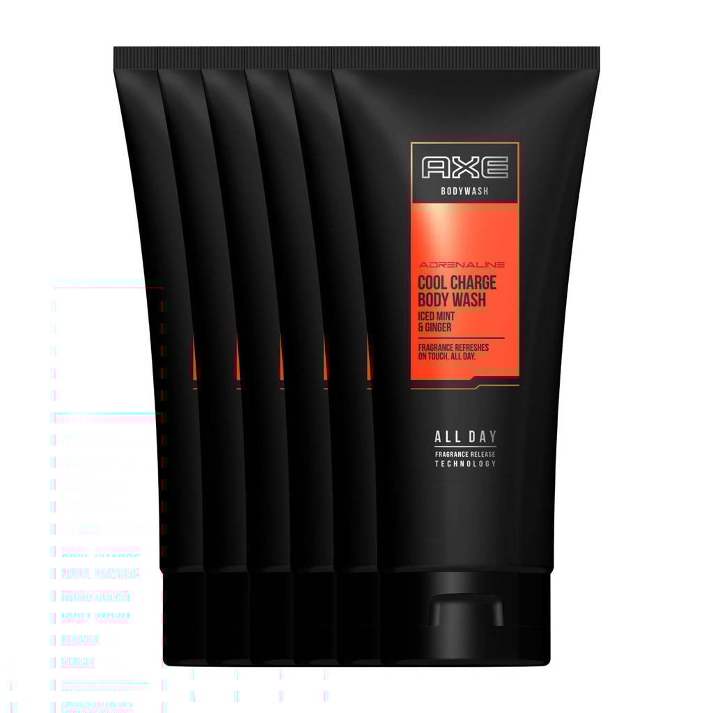 Axe Adrenaline for Men douchegel - 6x200 ml