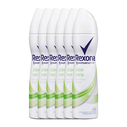 Rexona Women Fresh Aloe Vera Deodorant Spray 6X200 Ml rexona kopen in de aanbieding Rexona Women Fresh Aloe Vera Deodorant Spray 6X200 Ml rexona kopen in de aanbieding