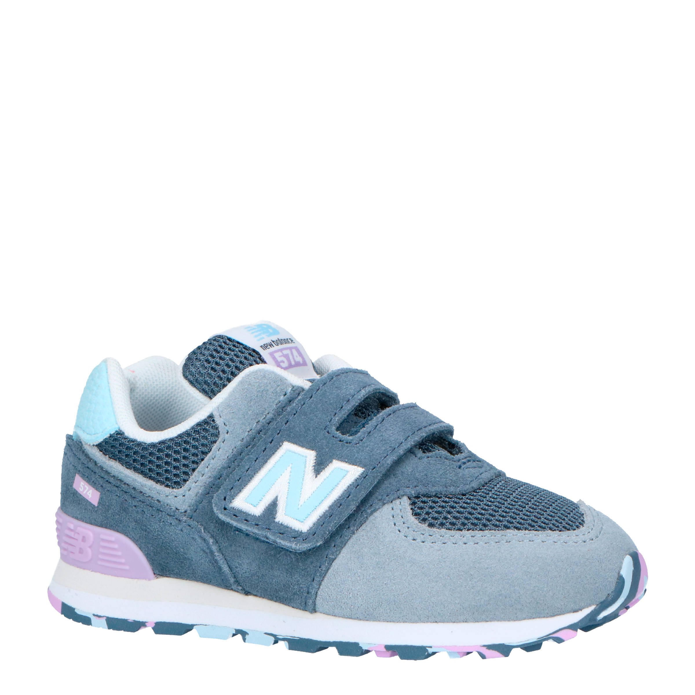 new balance 574 blauw