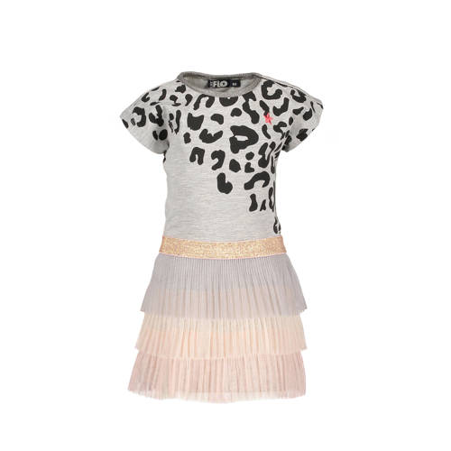 Like Flo Jurk Met Plooirok In Laagjes Grijs like flo kopen in de aanbieding Like Flo Jurk Met Plooirok In Laagjes Grijs like flo kopen in de aanbieding