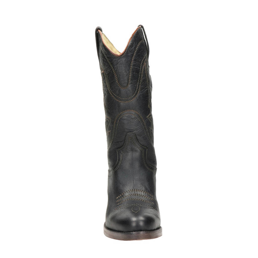 Laarzen Leren Moretto Zwart Antonio Cowboy Btw7Sd5wq