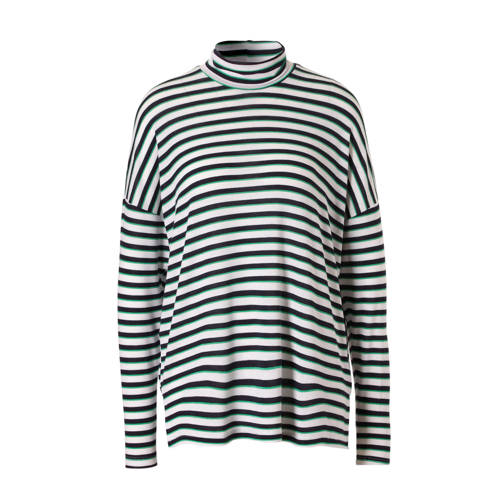 Vero Moda Gestreepte Col Trui vero moda kopen in de aanbieding