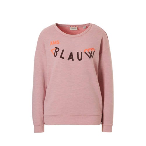 Scotch Soda Sweater Met Printopdruk scotch soda kopen in de aanbieding Scotch Soda Sweater Met Printopdruk scotch soda kopen in de aanbieding