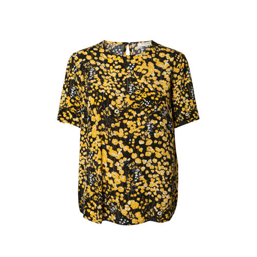 Pieces Gebloemde Blouse pieces kopen in de aanbieding