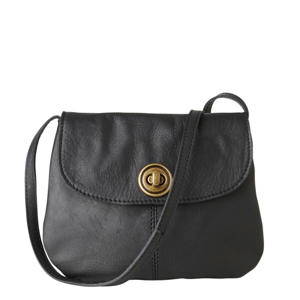 leren crossbody tas PCTOTALLY zwart