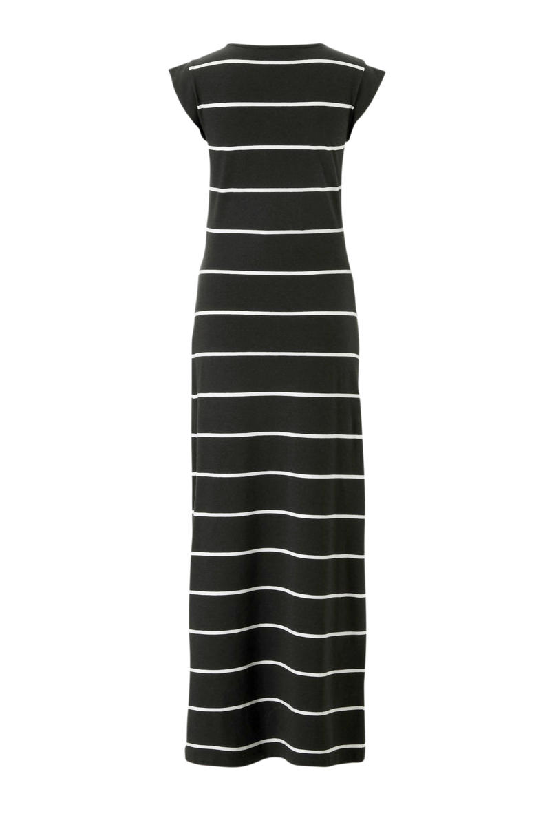 VERO MODA MATERNITY gestreepte zwangerschapsjurk VMMMOLLY donkerblauw/wit