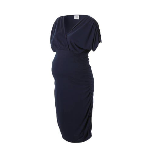 Mamalicious Mama Licious Jurk Met Plooien mamalicious kopen in de aanbieding