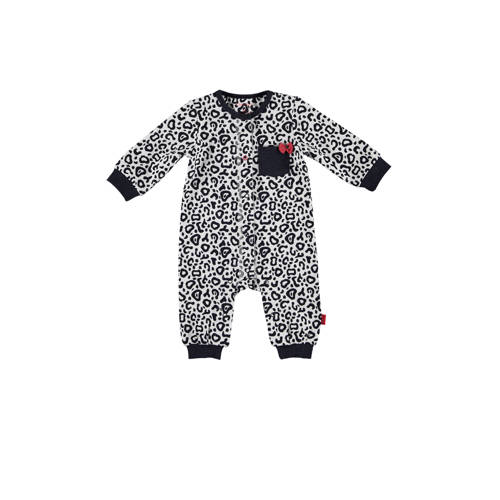 Bess Newborn Boxpak Met Panterprint Witblauw bess kopen in de aanbieding