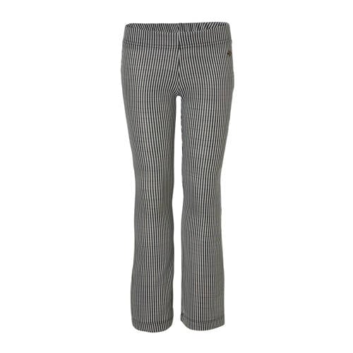 Vingino Gestreepte Flared Tregging Stine Zwart vingino kopen in de aanbieding