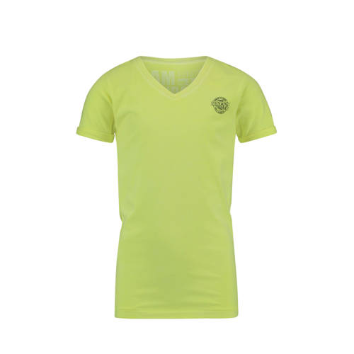 Vingino T Shirt Hanoch Neon Geel vingino kopen in de aanbieding