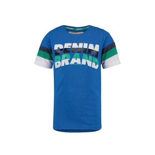 Vingino T Shirt Hepsie Met Tekst Blauw vingino kopen in de aanbieding