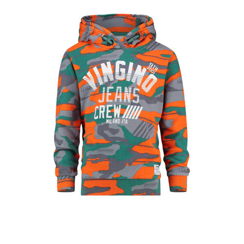 Vingino Hoodie Noral Met Camouflage Print Oranjegrijs vingino kopen in de aanbieding Vingino Hoodie Noral Met Camouflage Print Oranjegrijs vingino kopen in de aanbieding
