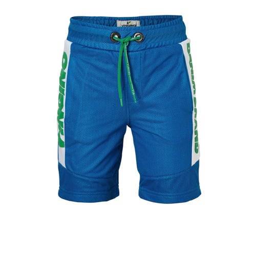 Vingino Korte Broek Raas Met Zijbies Blauw vingino kopen in de aanbieding