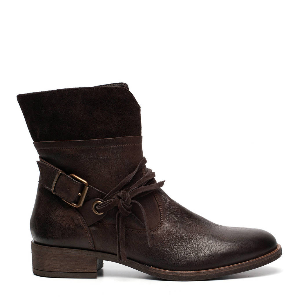 Enkellaarzen Scapino Scapino Leren Bruin Twoday Twoday wF8Fq1I