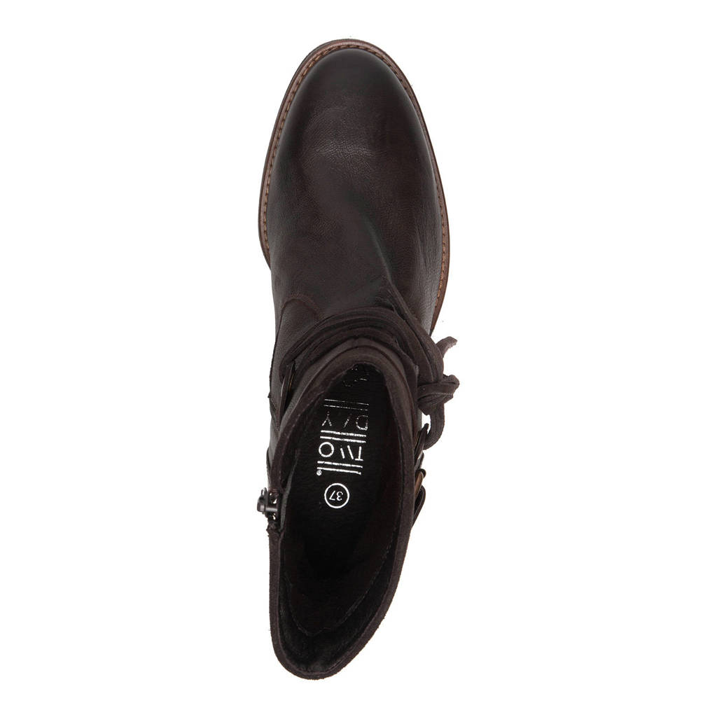 Enkellaarzen Scapino Scapino Leren Bruin Twoday Twoday wF8Fq1I