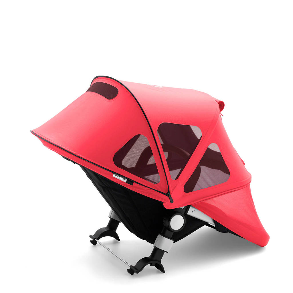 Bugaboo donkey breezy zonnekap rood, Rood