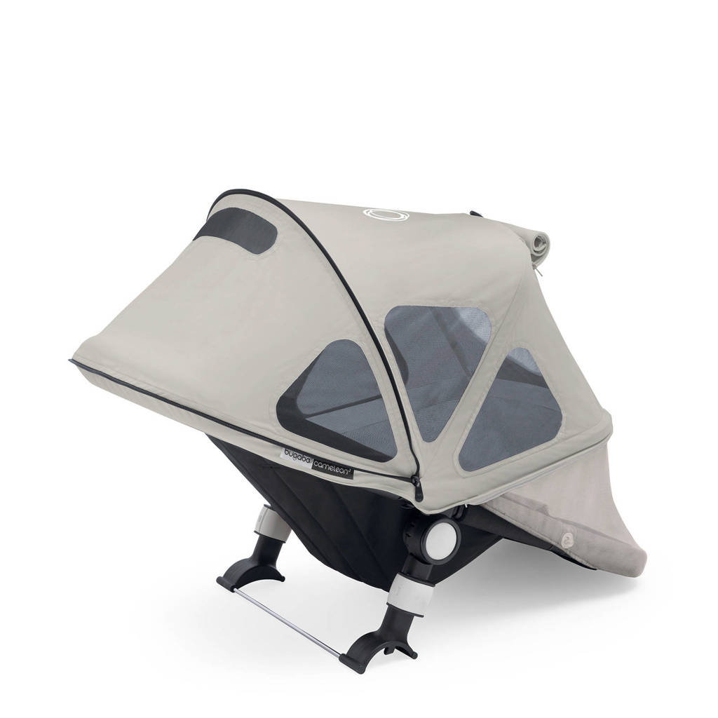 Bugaboo fox/cameleon³ breezy zonnekap grijs, Grijs