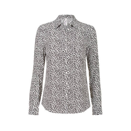 Miss Etam Regulier Blouse Met All Over Print Wit miss etam kopen in de aanbieding