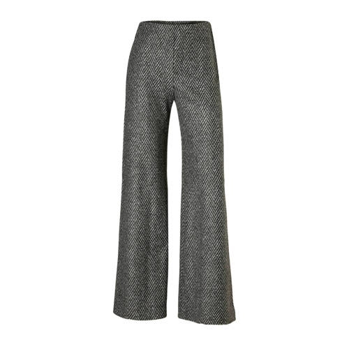 Mango High Waist Palazzo Broek Met Visgraat Print mango kopen in de aanbieding Mango High Waist Palazzo Broek Met Visgraat Print mango kopen in de aanbieding