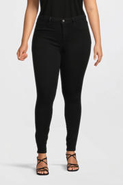 thumbnail: ONLY CARMAKOMA high waist skinny jeans CARTHUNDER zwart