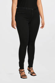thumbnail: ONLY CARMAKOMA high waist skinny jeans CARTHUNDER zwart