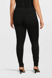 thumbnail: ONLY CARMAKOMA high waist skinny jeans CARTHUNDER zwart