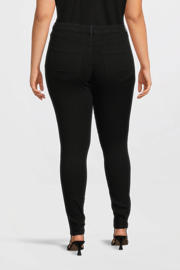 thumbnail: ONLY CARMAKOMA high waist skinny jeans CARTHUNDER zwart