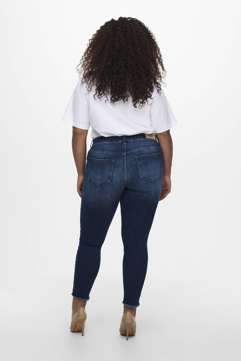 ONLY CARMAKOMA Skinny-fit-Jeans CARTHUNDER LIFEHW SKINNY P U DNM MG Noos C1848632667