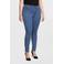 ONLY CARMAKOMA regular waist push up skinny jeans CARTHUNDER medium blue denim