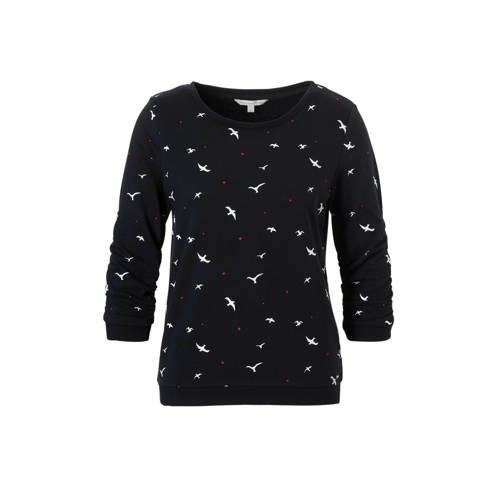 Tom Tailor Sweater Met All Over Print tom tailor kopen in de aanbieding Tom Tailor Sweater Met All Over Print tom tailor kopen in de aanbieding