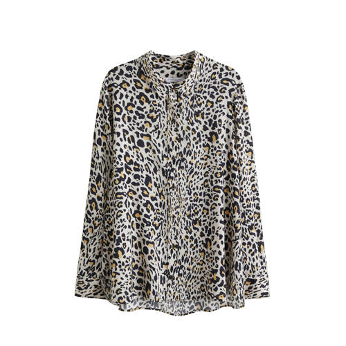 Violeta By Mango Blouse Met Tijgerprint Zwart violeta by mango kopen in de aanbieding Violeta By Mango Blouse Met Tijgerprint Zwart violeta by mango kopen in de aanbieding