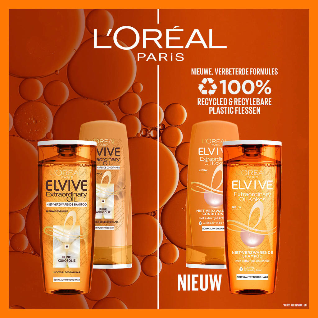 L'Oréal Paris Elvive Extraordinary Oil Kokos conditioner 6 x 200 ml