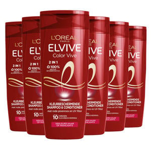 Color Vive 2-in-1 shampoo & conditioner - 6 x 250 ml - voordeelverpakking