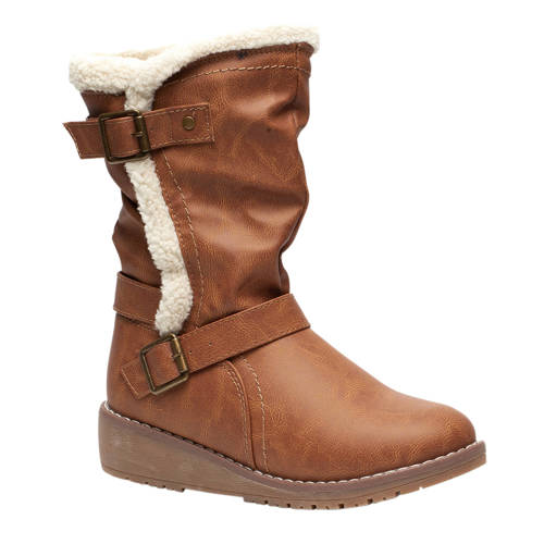 Scapino Blue Box Gevoerde Laarzen Cognac scapino kopen in de aanbieding