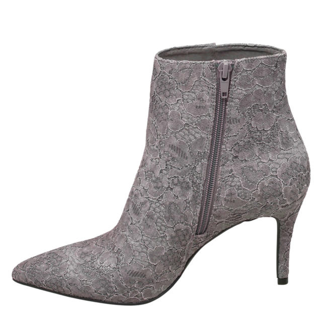 Graceland kanten enkellaarzen grijs wehkamp