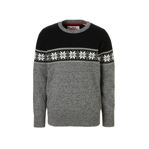 Ca Here There Kersttrui Zwartgrijs ca kopen in de aanbieding Ca Here There Kersttrui Zwartgrijs ca kopen in de aanbieding