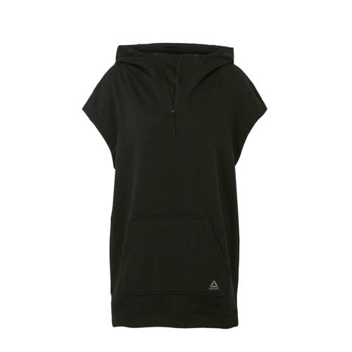 Reebok Mouwloze Hoodie Zwart reebok kopen in de aanbieding
