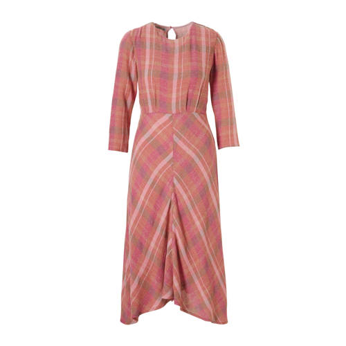 Mango Geblokte Jurk Met Wol Roze mango kopen in de aanbieding Mango Geblokte Jurk Met Wol Roze mango kopen in de aanbieding