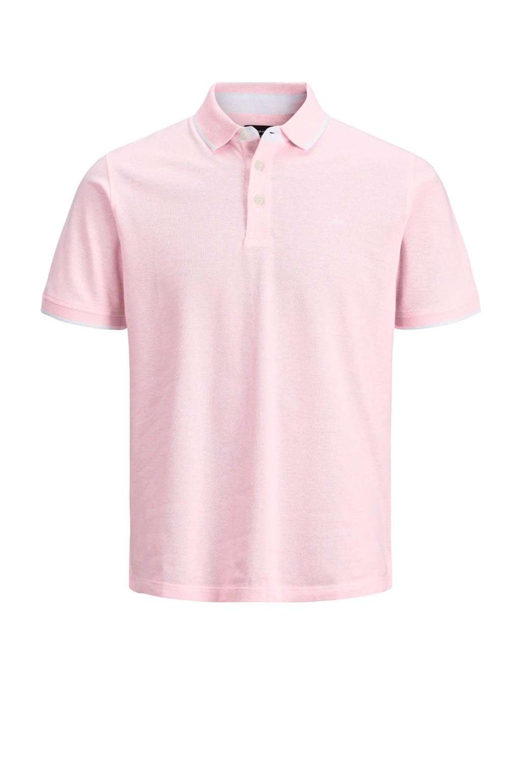Jack & Jones Plus Size polo korte mouw, Roze