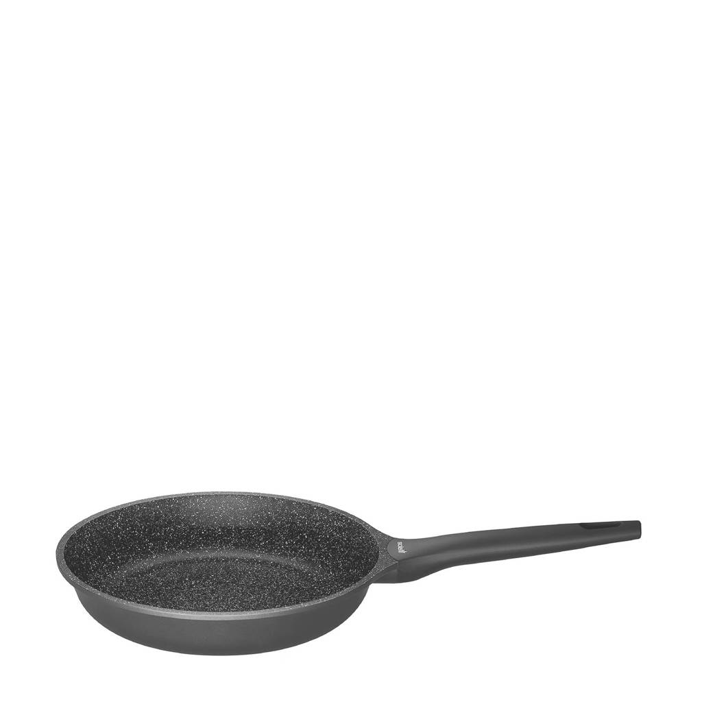 Sola Fair Cooking koekenpan, 24 cm, Zwart