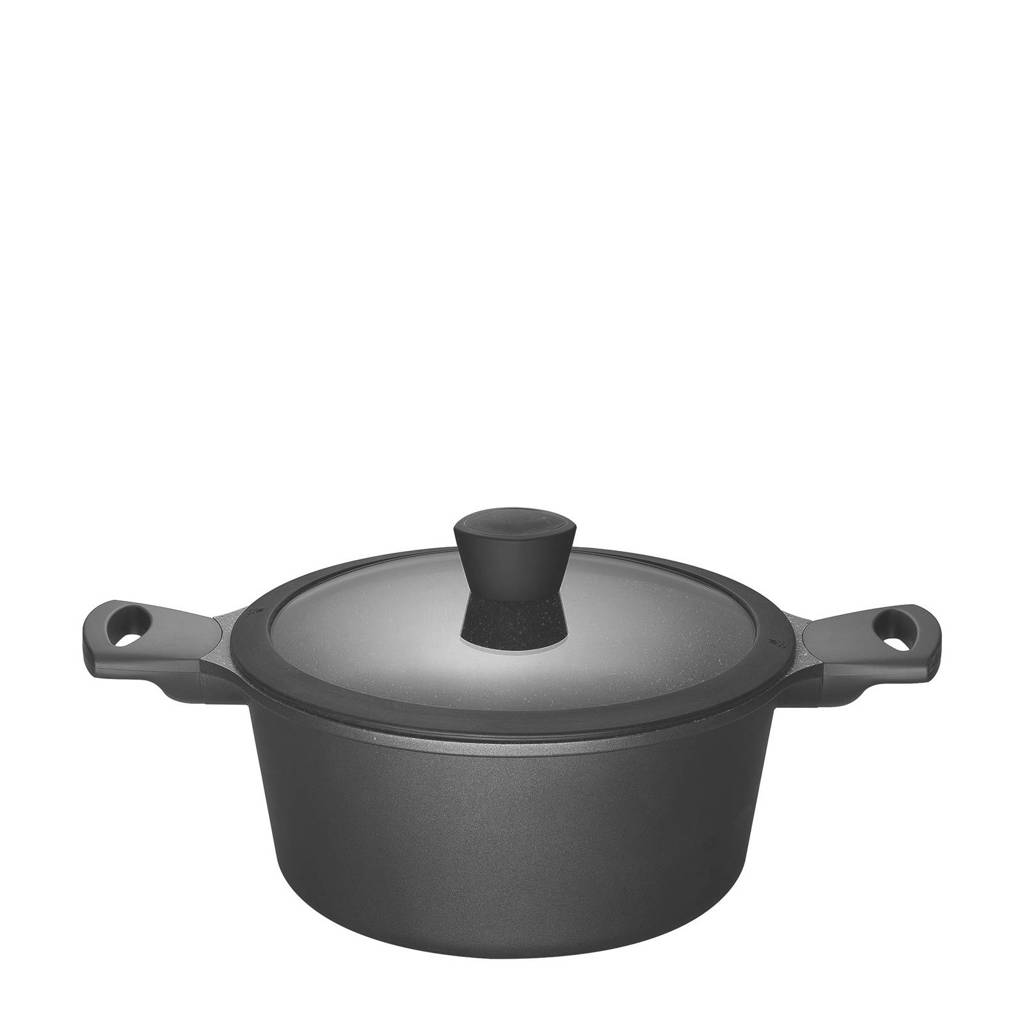 Sola Fair Cooking braadpan, 20 cm, Zwart