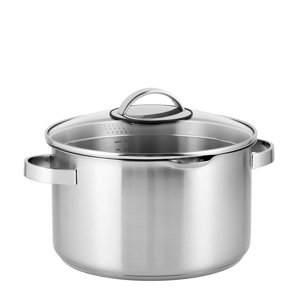 Sola Pearl kookpan (Ø24 cm), Zilver