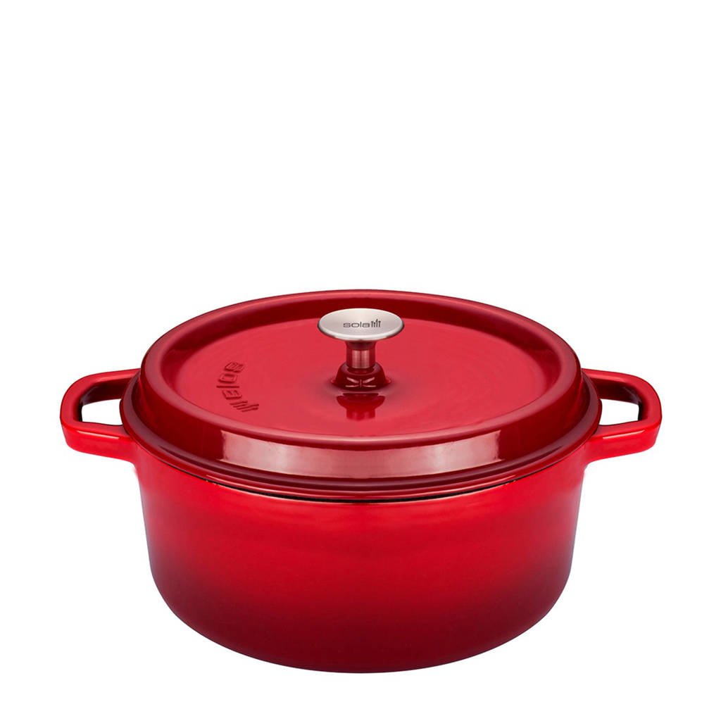 Sola braadpan (Ø20 cm), Rood