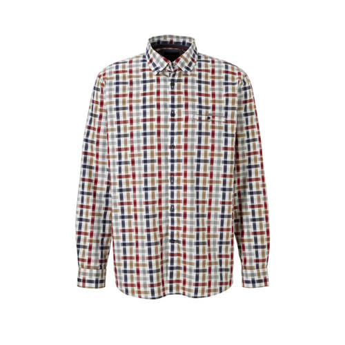 Ca Westbury Geblokt Overhemd Ecru ca kopen in de aanbieding Ca Westbury Geblokt Overhemd Ecru ca kopen in de aanbieding